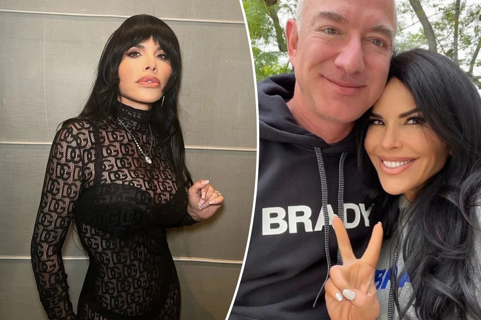 Jeff Bezos with Wife Lauren Sanchez