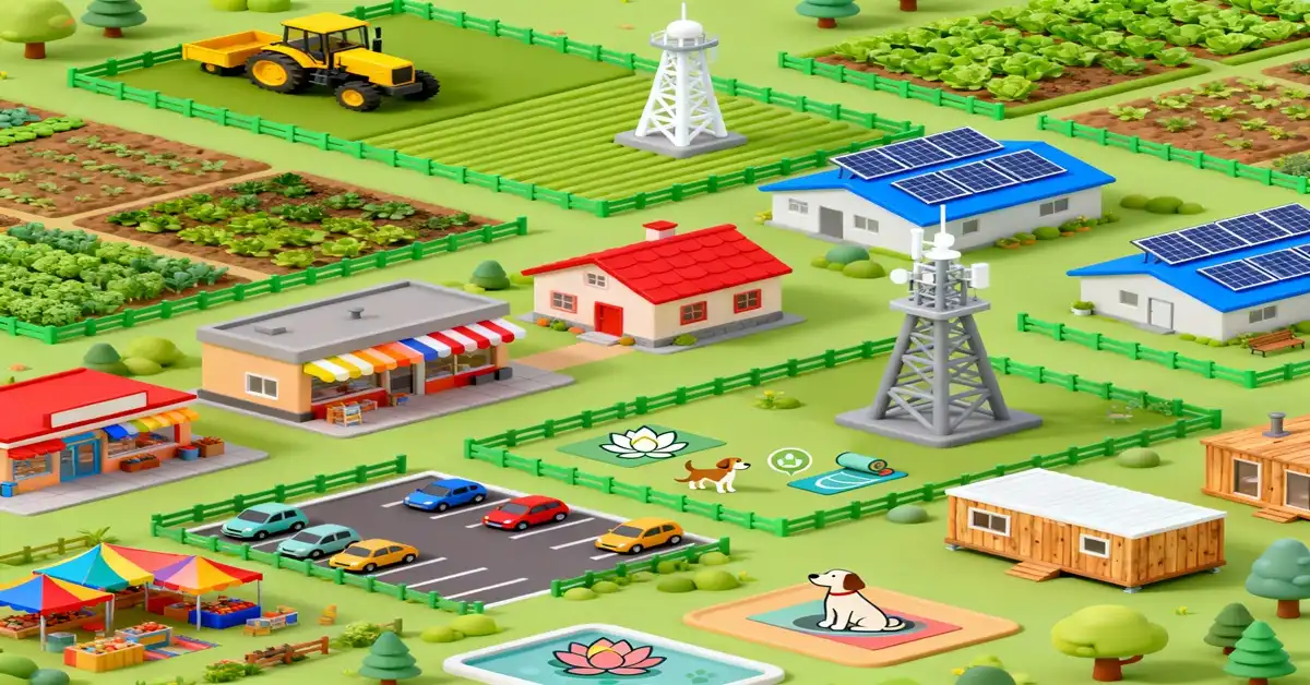 featuerd image for best ways to get passive income from land