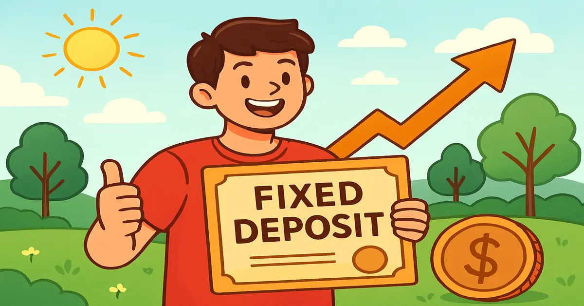 featured image of a blog on benefits of fixed deposit