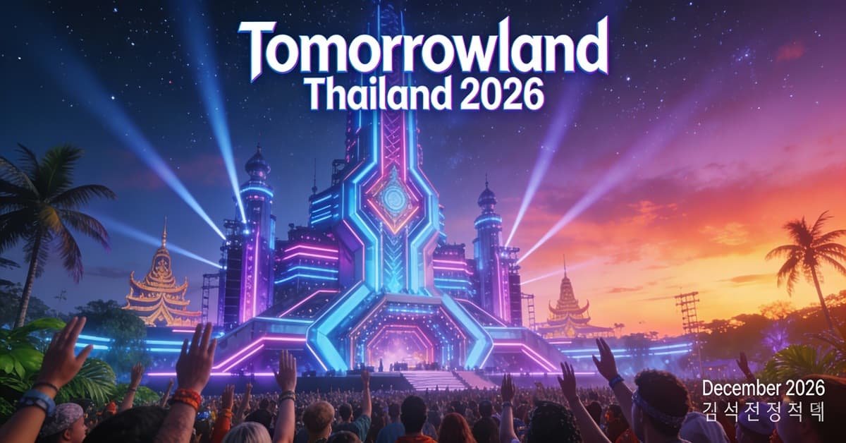 Tomorrowland Thailand 2026: Asia’s Most Anticipated EDM Festival Is Finally Happening This December